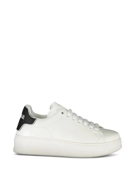 Fűzős csipkés chunky sneaker Gaelle fehér