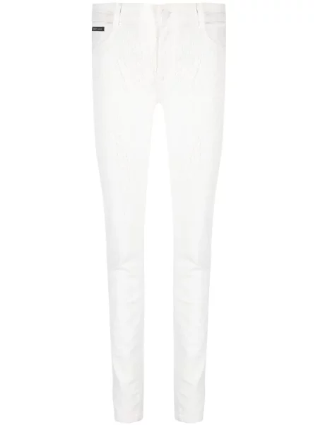 Leggings Philipp Plein alb