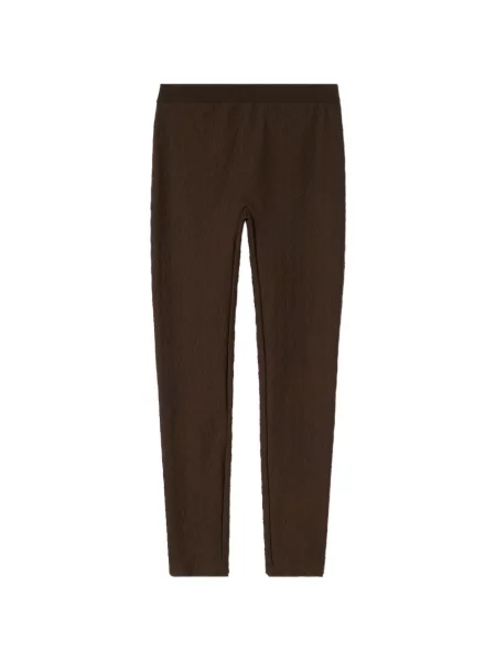 Leggings Gucci din jacard maro