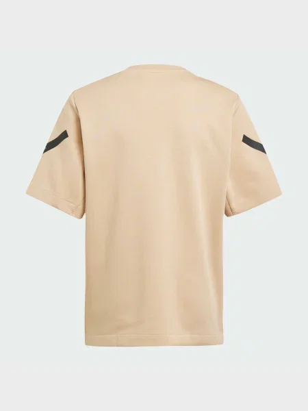 Футболка Adidas бежевая