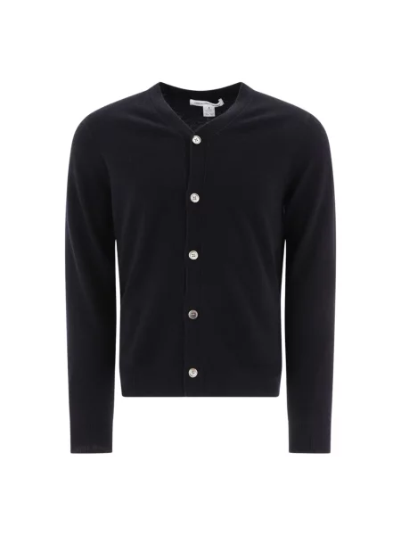 Kardigan Comme Des Garcons wełniany czarny