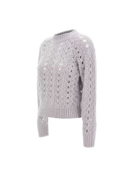 Sweter Eleventy wełniany szary