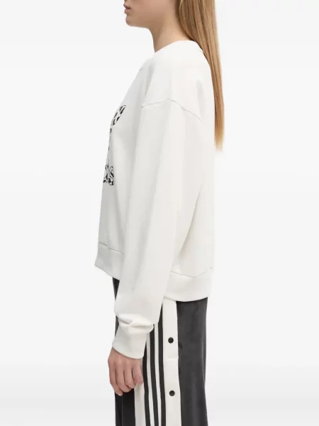 Polo Adidas cu dungi cu imagine negru