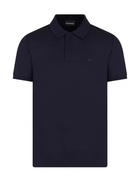 Pólóing Emporio Armani autogrammal kék