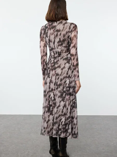 Trendyol Rochie / deschis / închis maro