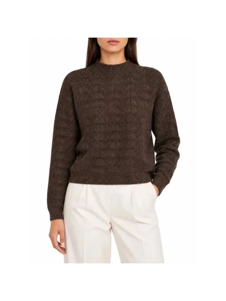 Sweter Marella brązowy