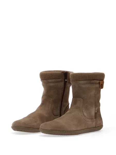 Botine Groundies tricotate maro