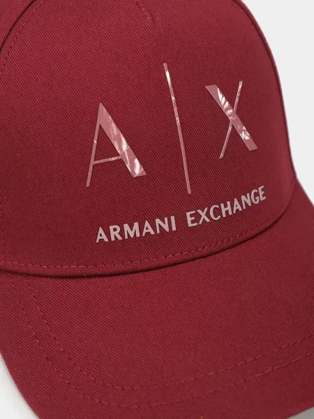 Armani Exchange Кепка бордовий
