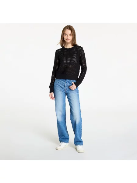 Пуловер Levi's от лека материя черно