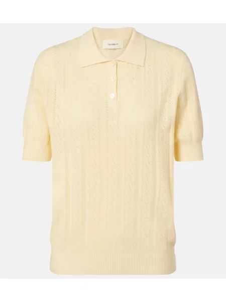 Pulover Lisa Yang din cașmir galben