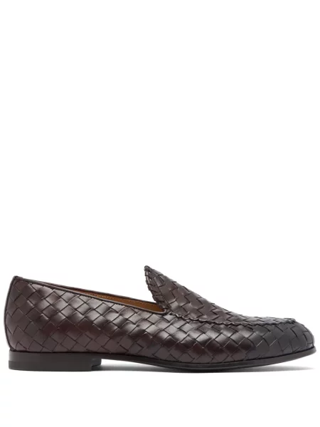 Pantofi loafer Scarosso din piele maro
