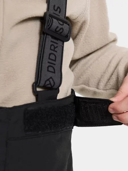 Didriksons sí gyerek nadrág IDRE KIDS PANTS 7 fekete