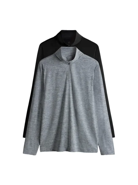 The Set Majica siva crna