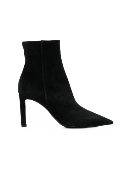 Botki Jimmy Choo zamszowe czarne