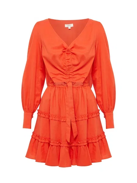 Sável Rochie OLIA' portocaliu