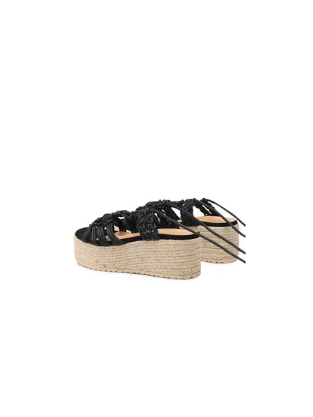 DeeZee Espadrile crna