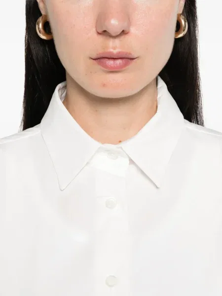 Πουκάμισο Lido ραβδωτό μεταξωτό ύφασμα λευκό