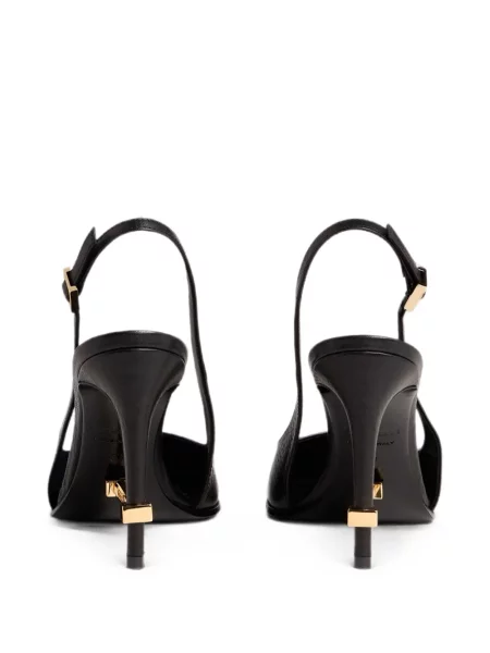 Pantofi cu toc Dsquared2 slingback negru