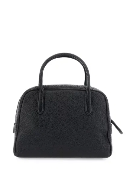 Geantă shopper Nothing Written din piele negru
