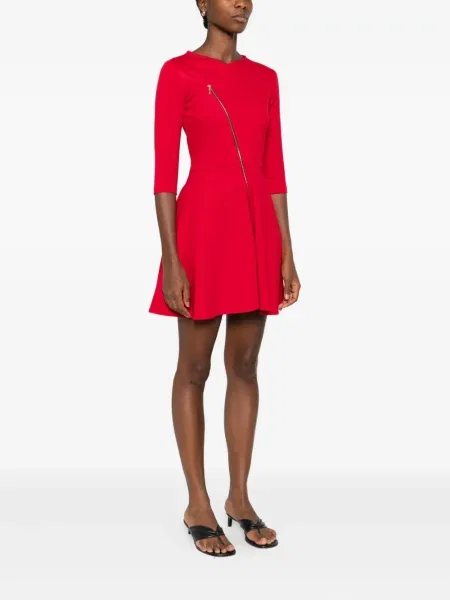 Rochie mini Roserry de costum roșu