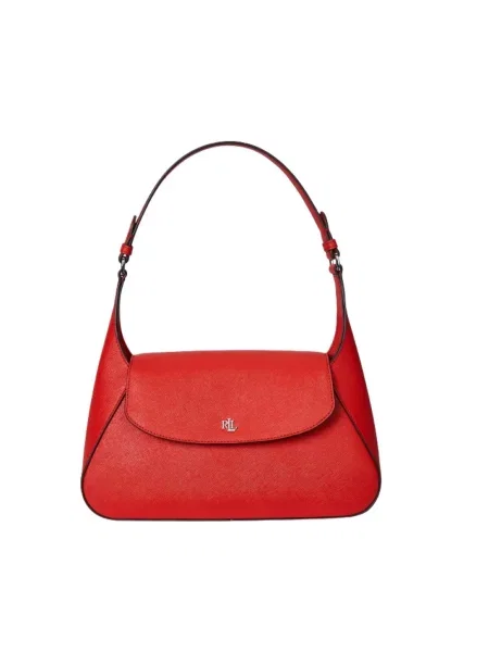Torebka Ralph Lauren skórzana czerwona