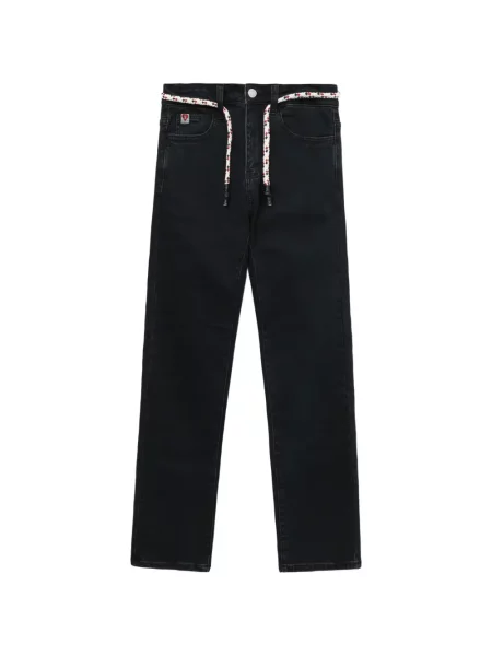 Proste jeansy Apee™ By *a Bathing Ape® czarne