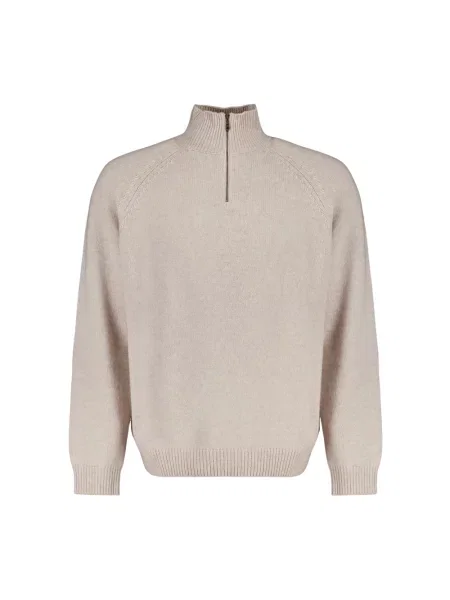 Sweter Autore wełniany beżowy