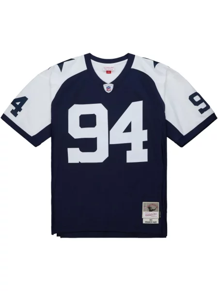 Cămașă Mitchell & Ness din jerseu albastru