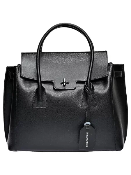 Geantă shopper Luisa Vannini negru