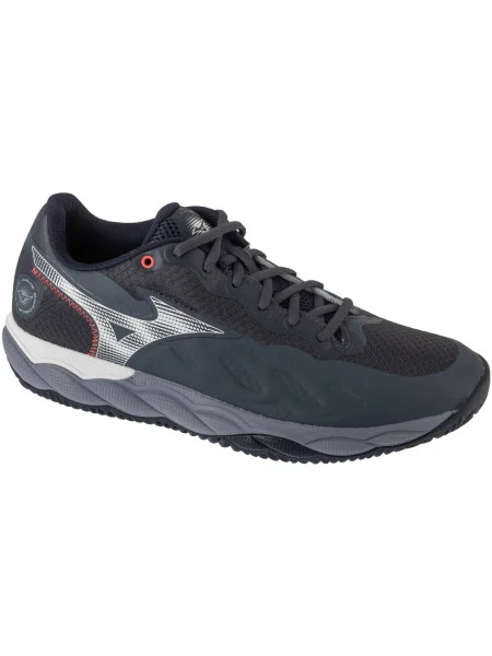 Tenisové topánky Mizuno Wave Enforce Court CC odyssey gray/white/blue granite biela