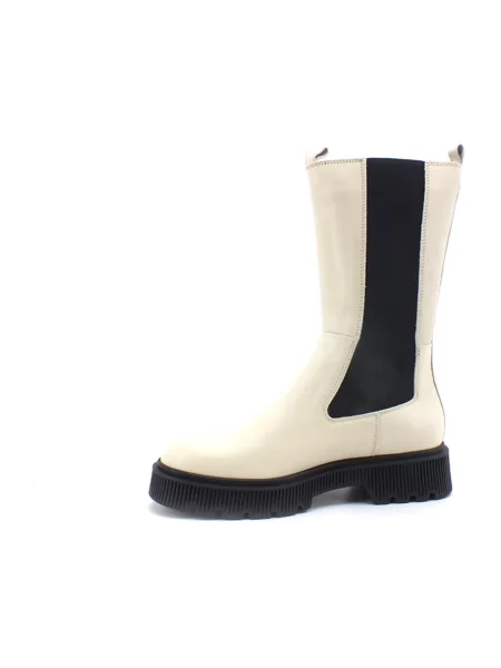 Sztyblety Kurt Geiger skórzane beżowe