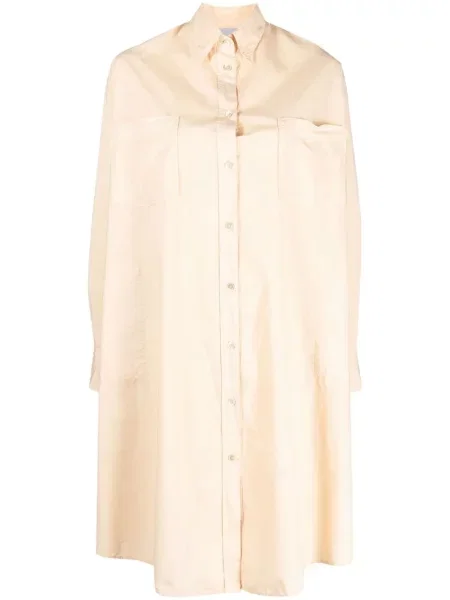 Rochie tip cămașă Forte_forte lungă de costum