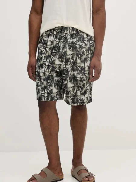 Armani Exchange pantaloni scurți din verde