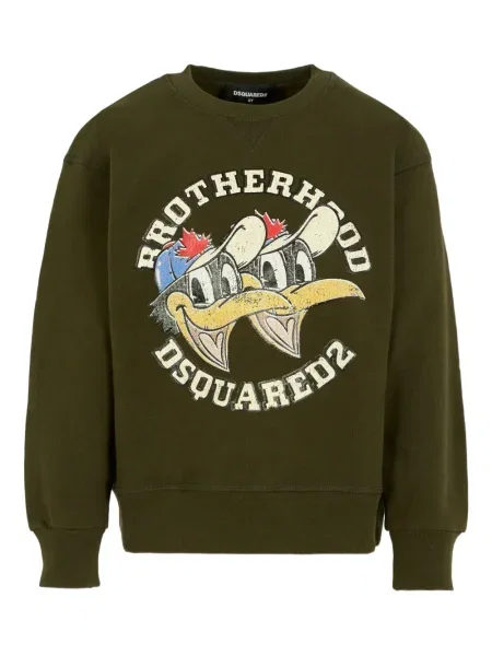 Bluza dziecięca Dsquared2 zielona
