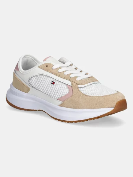 Маратонки Tommy Hilfiger SPORTY RUNNER бежово