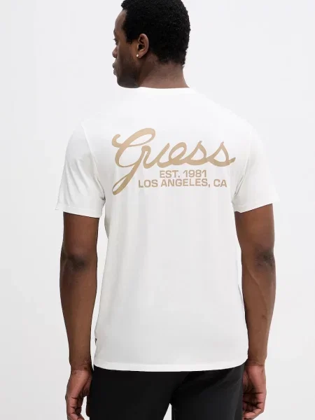 Тениска Guess бежово