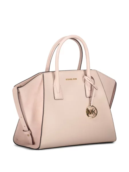 Geanta de piele Michael Kors din piele roz