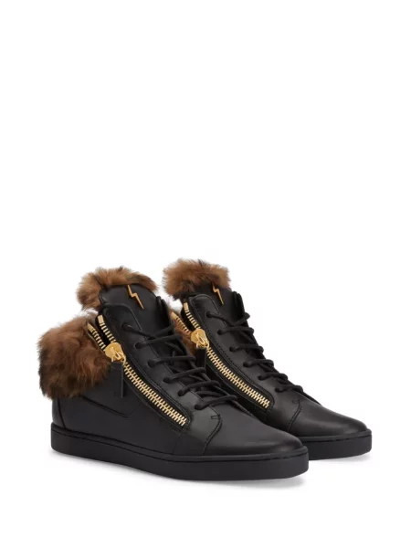 Iš natūralios odos sportbačiai Giuseppe Zanotti juoda