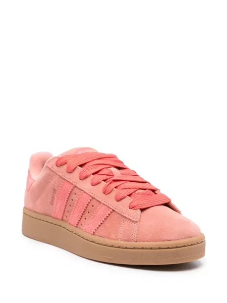 Haftowane sneakersy Adidas Adilette skórzane białe