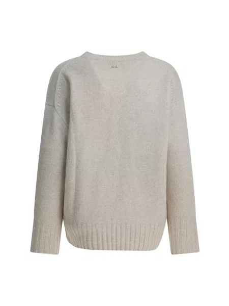 Sweter Umarmung z kaszmiru biały