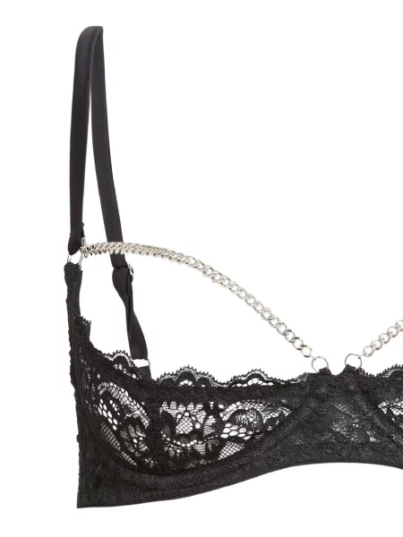 Sutien Fleur Du Mal din dantelă negru
