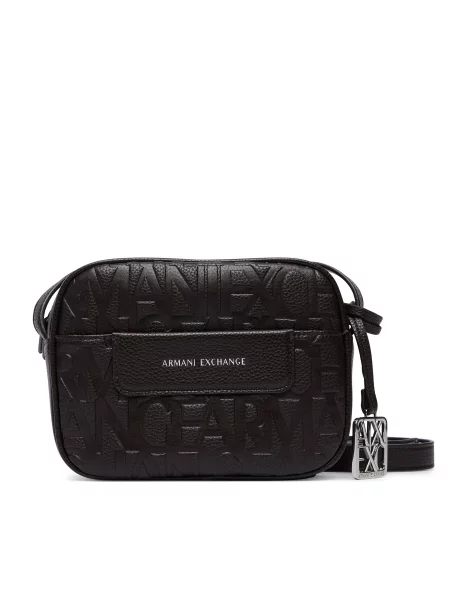Armani Exchange Rankinė Tamsiai ruda