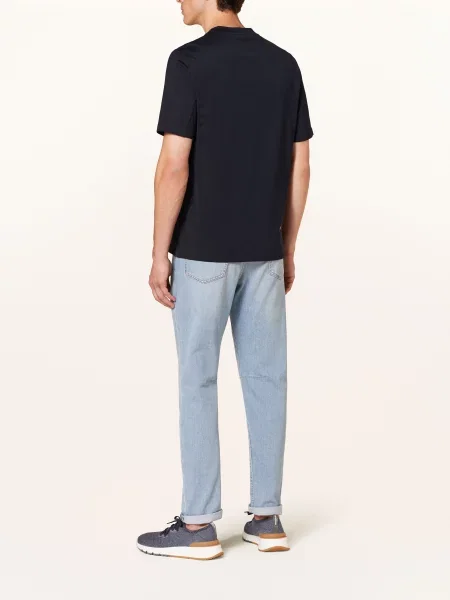 Brunello Cucinelli T-Shirt blau