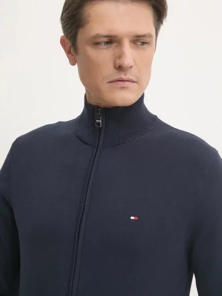 Geacă Tommy Hilfiger albastru