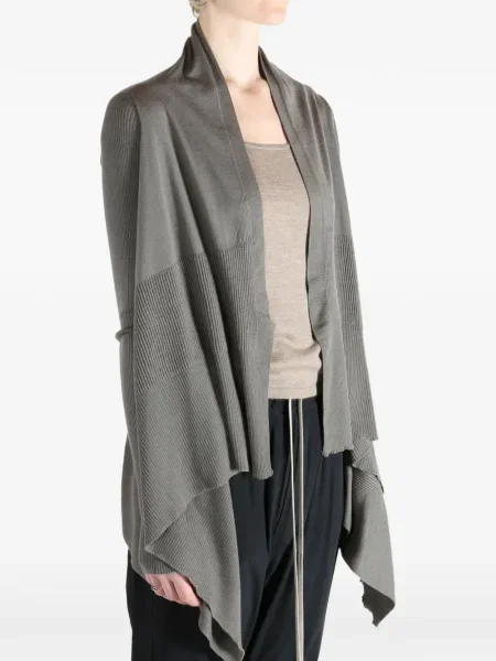 Cardigan Rick Owens lung gri