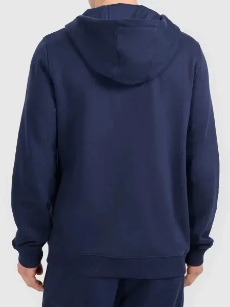 Bluza 4F z wysokim kołnierzem niebieska
