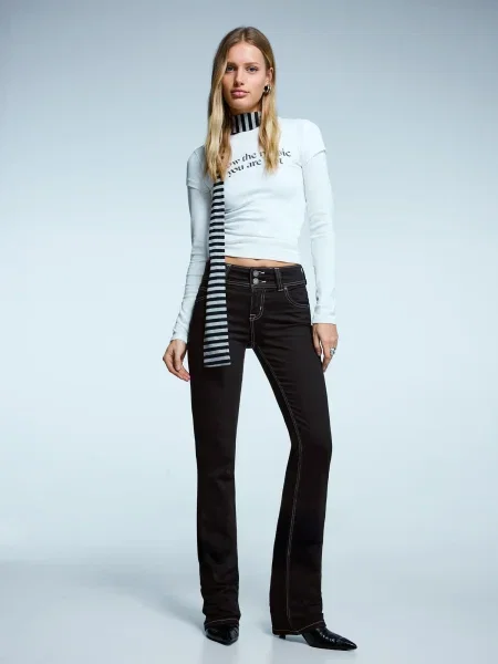 Bershka Jeans negru