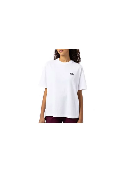 Dickies S/S Summerdale Tee W Kobiety Koszulki Dickies Size: L biały
