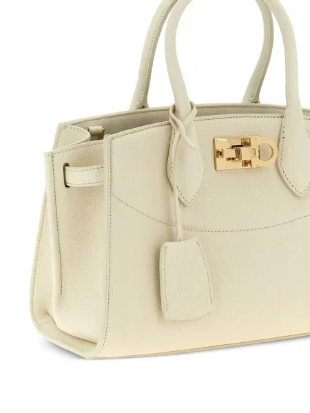 Кожена шопинг чанта Ferragamo