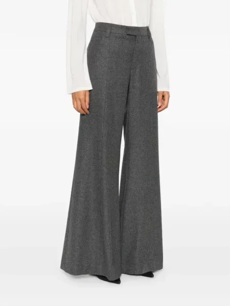 Pantaloni Brunello Cucinelli de lână gri